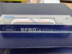 60ｔｈ　ANNIVERSARY EF60　19アメリカントレインタイプ 宮沢模型 関水金属