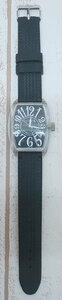 6-3390A/フランク三浦新四号機 改 キャメルクラッチ クオーツ 腕時計 送料200円 
