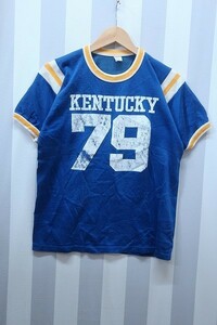 2-6313A/KENTUCKY レーヨンフットボールTシャツ 送料200円 