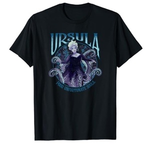 ディズニー ヴィランズ ★ アースラ Ｔシャツ 黒A 3XL