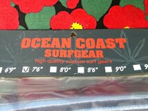 未開封 OCEAN COAST SURFGEAR サーフボード ニット ケース 7'6 228cmまで ソフト ケース カバー 厚手 ポリエステル ストレッチ素材 228-2_画像5
