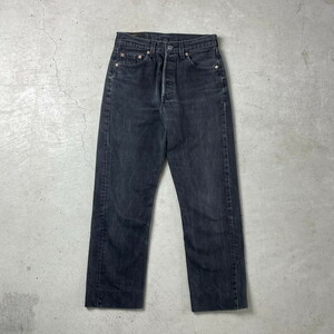 90年代 USA製 Levi's リーバイス 501 0660 ブラックデニムパンツ メンズW29