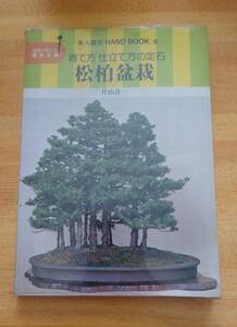 育て方仕立て方の定石 「松柏盆栽」　片山真一 ひかりのくに 実用文庫