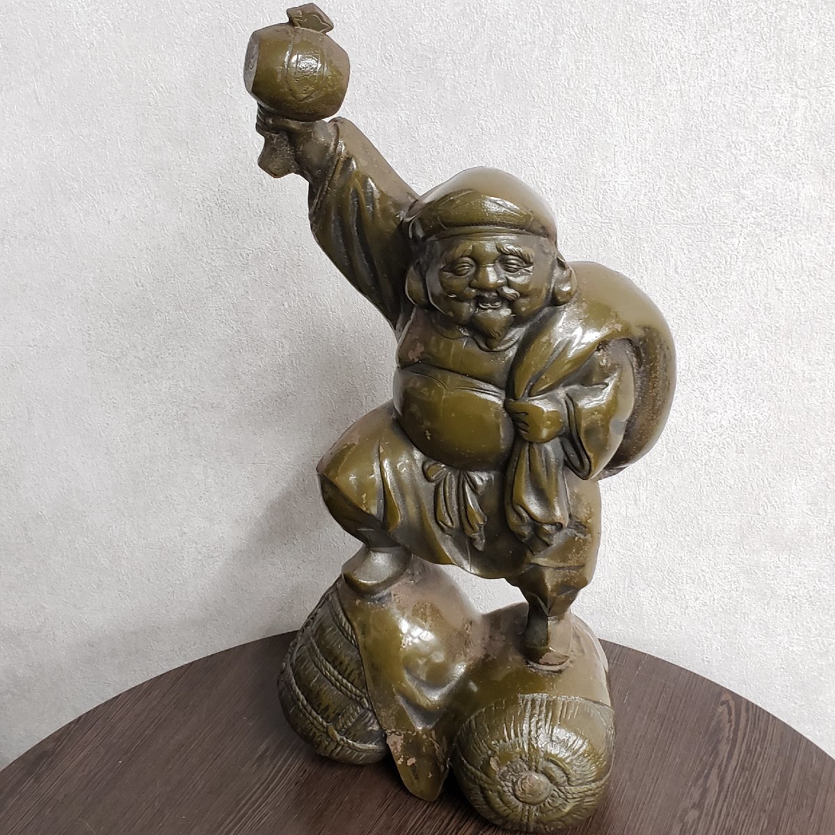Yahoo!オークション -「大黒天 置物」(鉄製) (金属工芸)の落札 Yahoo!オークション -「大黒天 置物」(鉄製) (金属工芸)の落札