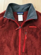 【良品】patagonia パタゴニア★フリースジャケット★赤×茶系★MENS XS_画像3