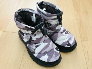 THE NORTHFACE★カモフラ柄ヌプシブーツ★25cm