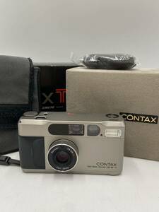 #7851 CONTAX T2 コンタックス Carl Zeiss Sonnar 2.8/38 T* コンパクトフィルムカメラ コンパクトカメラ 箱付き ジャンク品