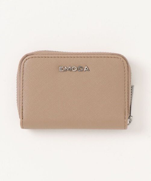 【新品】EMODA/エモダ　ジャバラカードケース　ベージュ