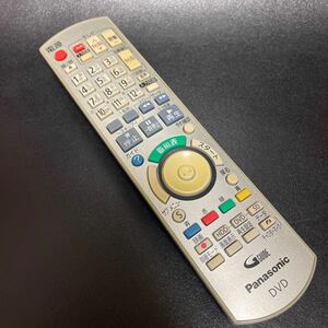 N7096 返品OK 動作確認済み　Panasonic パナソニック DVD リモコン N2QAYB000349