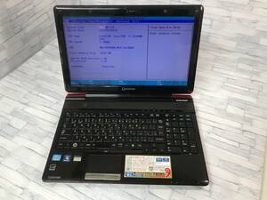 東芝 Qosmio T751/T8DRS Corei7 2670QM メモリ8GB