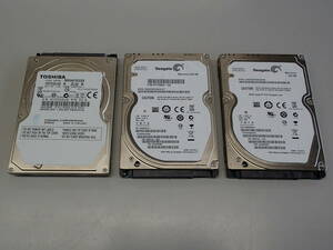 ◆１円スタート 2.5HDD S-ATAノート用 640GB×3個◆