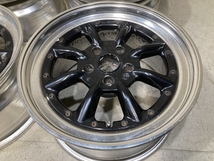 希少 ワタナベ SSR スピードスター RS-8 HP タイプG 17インチ 9J +25 PCD114.3 5H 4本セット RS8 GT-R BNR32サイズ (YY1142)_画像3