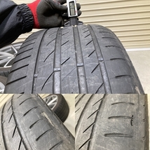 アウディスポーツ 純正OP 19インチ 8.5J +43 PCD112 5H マットチタンルック 255/35R19 4本 8K0601025CT A4 S4 RS4 (YX1255)_画像7