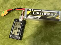 美品　4セル　14.8v 5100mAh 35C 75.48Wh FULLY max フーリーマックス　今年購入品　No.2_画像1