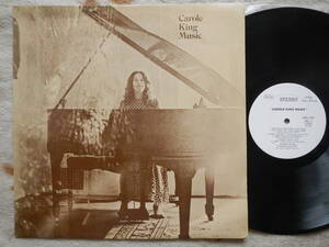 【LP】キャロルキング(AML130キングA&M1972年宣伝用別ジャケ白見本盤CAROLE KING MUSIC/JP ONLY DIFFERENT COVER WLP MINTY DISC)