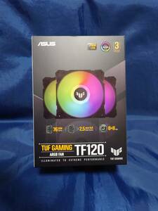  ASUS ゲーミング TF120 ARGB シャーシファン TUF GAMING 3IN1 black（未使用新品）