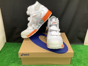 未使用品 アシックス asics 安全靴 ウィンジョブ CP308AC ホワイト×ピュアシルバー 26.5cm