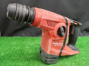 【ジャンク品】HILTI ヒルティ 36V 充電式 高性能 ロータリーハンマードリル TE6-A36 本体のみ