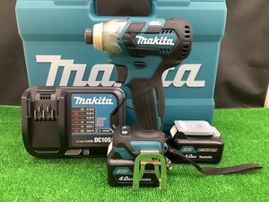 中古品 makita マキタ 10.8V 4.0Ah 充電式 インパクトドライバ スライド式 TD111DSMX