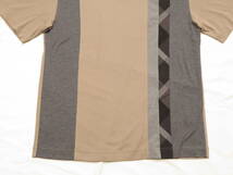 ブラックレーベル クレストブリッジ 半袖デザインTシャツ 4Lサイズ 17,600円グレージュ系_画像2