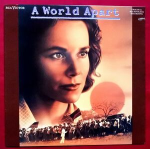 0( =^・_・^)=〇☆米盤オリジナルLP★ワールド・アパート★ハンス・ジマー★A World Apart★Hans Zimmer★☆