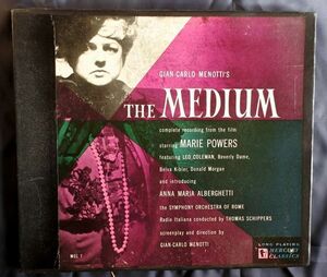 0( =^・_・^)=〇☆米盤オリジナルBOX SET 2LPs★霊媒★ジャン・カルロ・メノッティ★The Mediun★Gian-Carlo Menotti★Mercury MGL 7☆