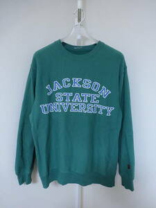  JACKSON MATISSE x BAYFLOW スウェットトレーナー JACKSON STATE UNIVERSITY 緑 メンズ 4 ジャクソンマティス ベイフロー