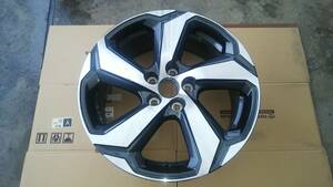 RAV4　純正アルミホイール　18X7J　+35　小傷あり　ブラックポリッシュ