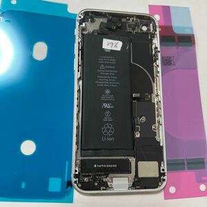  б/у прекрасный товар iPhone8 оригинальный задняя панель блок белый задняя сторона panel аккумулятор 89%