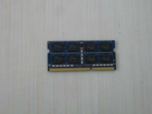 0487◯メモリー：4GB DDR3-1333 PC3-10600S ★SO-DIMM SDRAM ノートパソコン用 メーカー問わず、複数アリ