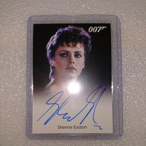 シーナイーストン 直筆 サイン カード 007 Autograph