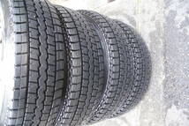 175/80R14 2022 ダンロップ スタッドレス SV01 100 114.3 4穴 ４本セット 99/98N LT NV200_画像9