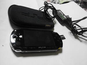 極上美品　SONY　PSP1000 　ピアノブラック　純正充電器、メモリーカード付　動作確認済