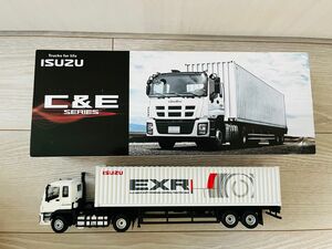 ISUZU いすゞ C＆ E・series 模型　トラック　トラクターヘッド&コンテナトレーラー 