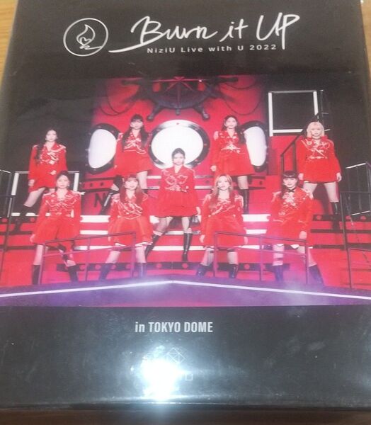 NiziU Blu-ray/NiziU Live with U 2022 “Burn it Up in TOKYO DOME
