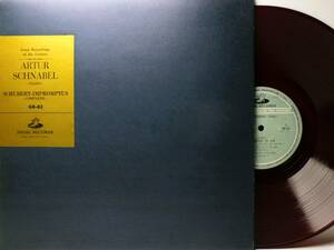 LP GR-83 赤盤　【ピアノ】アルトゥル・シュナーベル シューベルト　即興曲　 【8商品以上同梱で送料無料】