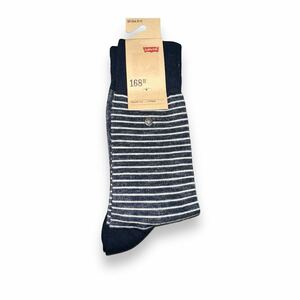 Levi's リーバイス　靴下 ソックス 2足組　サイズ9-12 26〜29cm ネイビー　リベット付き