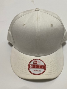 NEW ERA ニューエラ 9FIFTY SNAPBACK Cap キャップ 帽子 ホワイトカラー 展示未使用品