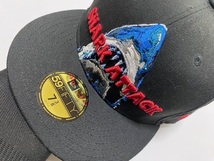 NEW ERA ニューエラ 59FIFTY JAWS ジョーズ SHARK ATTACK Cap キャップ 帽子 展示未使用品_画像2