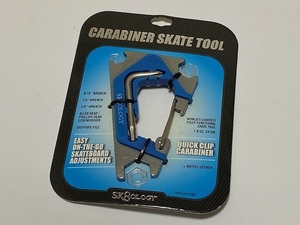 SK8OLOGY カラビナ 2.0 スケートボード ツール CARABINER SKATEBOARD TOOL 展示未使用品