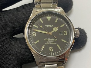 タイメックス TIMEX The Waterbury ウォーターベリー デイト メタルベルト TW2P75100 腕時計 展示未使用品
