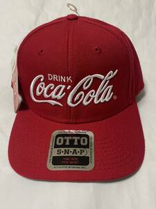 OTTO Coca-Cola コカ・コーラ SNAPBACK CAP キャップ 帽子 展示未使用品