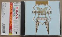 CD☆ MADONNA ☆ グレイテスト・ヒッツ THE IMMACULATE COLLECTION ☆ 帯有 ☆ ウルトラ・マドンナ ☆_画像1