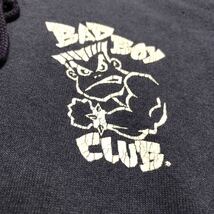 ●バッドボーイ クラブ BAD BOY CLUB スウェットパーカー USA製 ネイビー サイズ表記不明 90’s ビンテージ_画像5