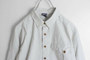 【未使用】パタゴニア ◆クリーンカラーシャツ XS オーガニックコットン 長袖 M's L/S Clean Color Shirt Patagonia ◆FR17