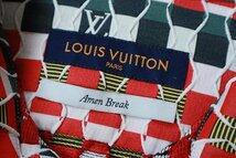 ● LOUIS VUITTON ◆22SS Amen Break ジャガード 長袖シャツ 赤系 Mサイズ 【国内正規品 下げ札付き】 総柄 ルイヴィトン ◆G1223_画像4