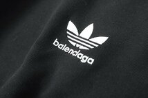 BALENCIAGA × adidas ◆ トラックパンツ 黒 Sサイズ【国内正規品】スウェット ワイドパンツ バレンシアガ アディダス ◆ZJ1_画像6