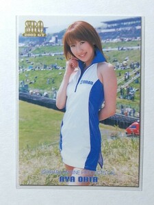 SRQ 03GT　太田亜也　イベントサインカード(裏サイン)　スーパーレースクイーン