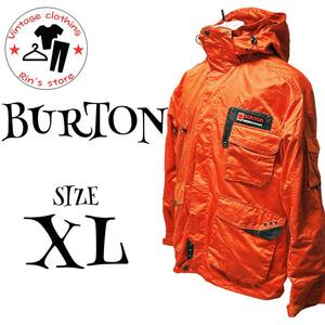 美品【BURTON】スノーボードウェア　マウンテンパーカ　ポケット多い　XL