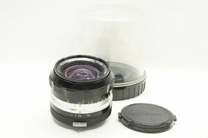 【アルプスカメラ】Nikon ニコン Nikkor N.C Auto 24mm F2.8 非Ai 単焦点レンズ プレスチックケース付 231001h